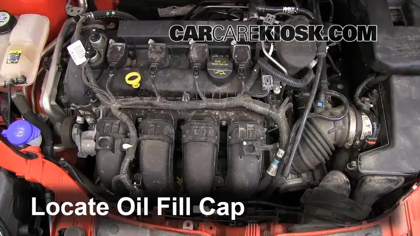 2012 Ford Focus SE 2.0L 4 Cyl. Sedan Oil